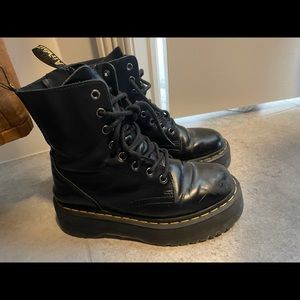 Size 6 black Dr. Marten boots